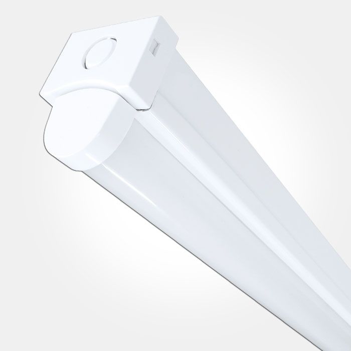 LED Batten Fitting Linear Commercial Light 4 Foot 20 Watt IP20 CCT Colour Changeable Emergency Version