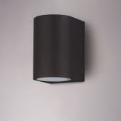 Outdoor Wall Lights, Black GU10 Down or Up Outside Wall Lights Electric, IP44 Waterproof Garden Wall Lights Mains Powered