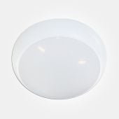 LED 2D Bulkhead White Small Dome Round IP65 CCT Switchable Wall Light