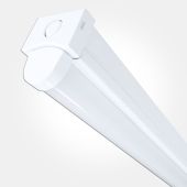 LED Batten Fitting Linear Commercial Light 4 Foot 20 Watt IP20 CCT Colour Changeable Emergency Version