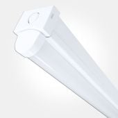 LED Batten Fitting Linear Commercial Light 6 Foot 48 Watt IP20 Emergency CCT Colour Switchable