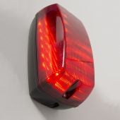LED Outdoor Wall Light Bulkhead Red 10W IP65 6500 K