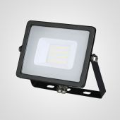 LED Black Floodlight Die Cast Aluminium Waterproof IP65 6500K Daylight-20W