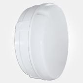 LED Wall Light IP65 Utility Bulkhead Round White CCT Colour Selectable Wattage Selectable