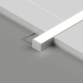 Marble & Tile Recessed LED Aluminium Profile 2M / 6.6FT Length 