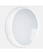 LED 2D Bulkhead White Round IP65 CCT Switchable Wall Light 